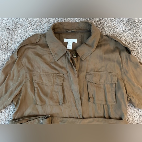 H&M Lightweight Utility Jacket – Size Large - Picture 8 of 8